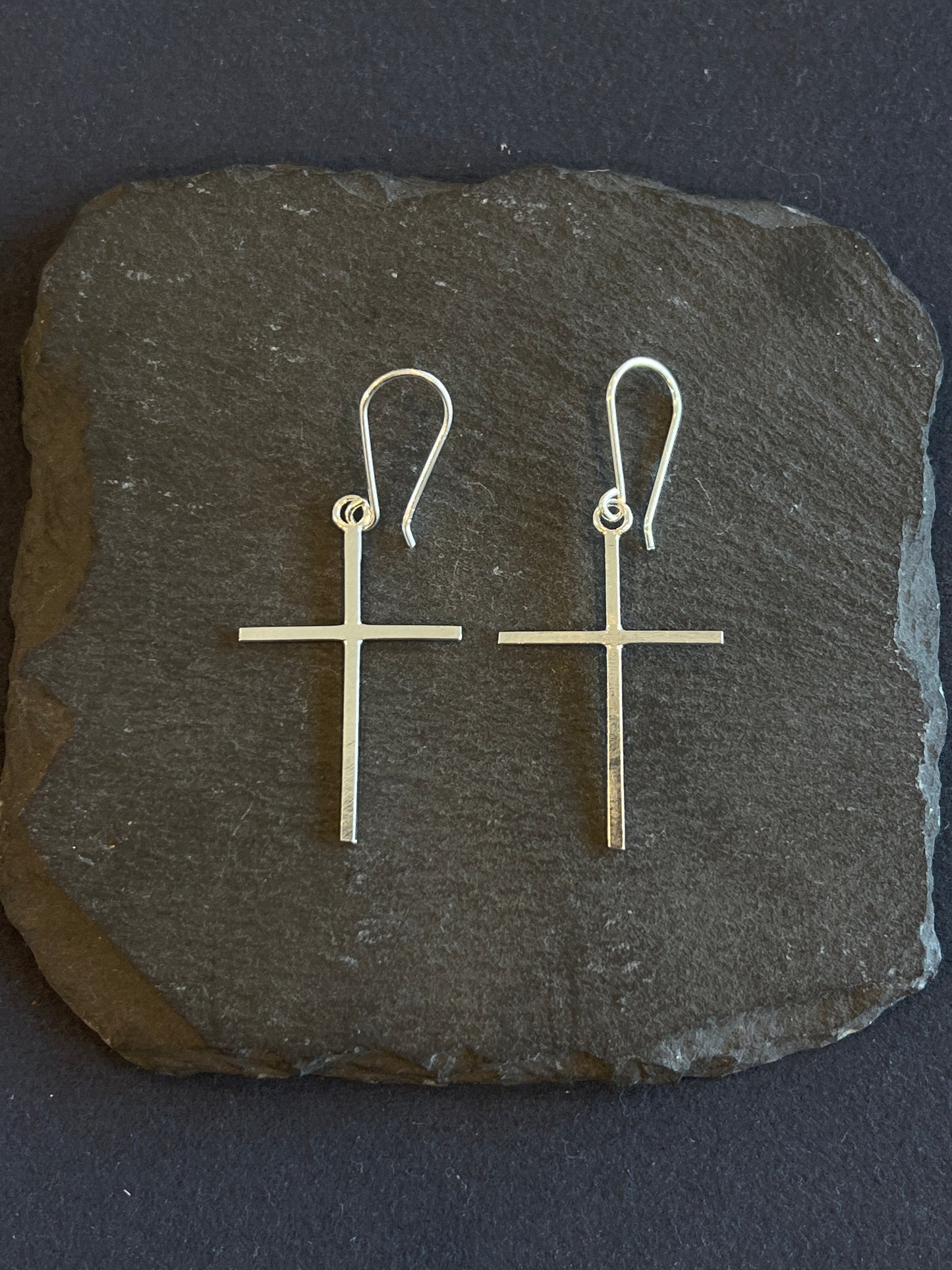 シルバー925 ピアス メキシコ 35×22mm