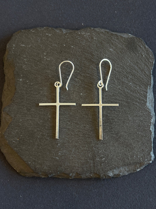 シルバー925 ピアス メキシコ 35×22mm