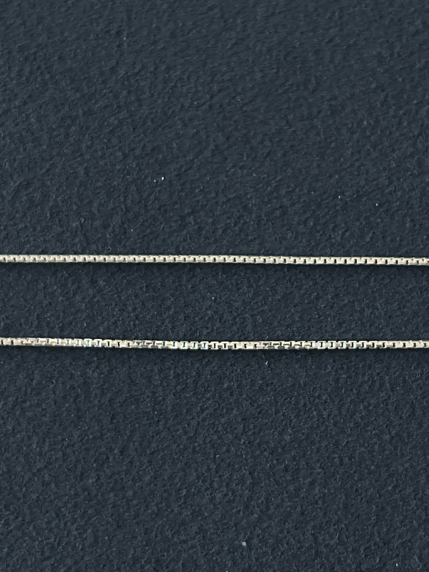 シルバー925 ネックレスチェーン 40cm 50cm 1mm