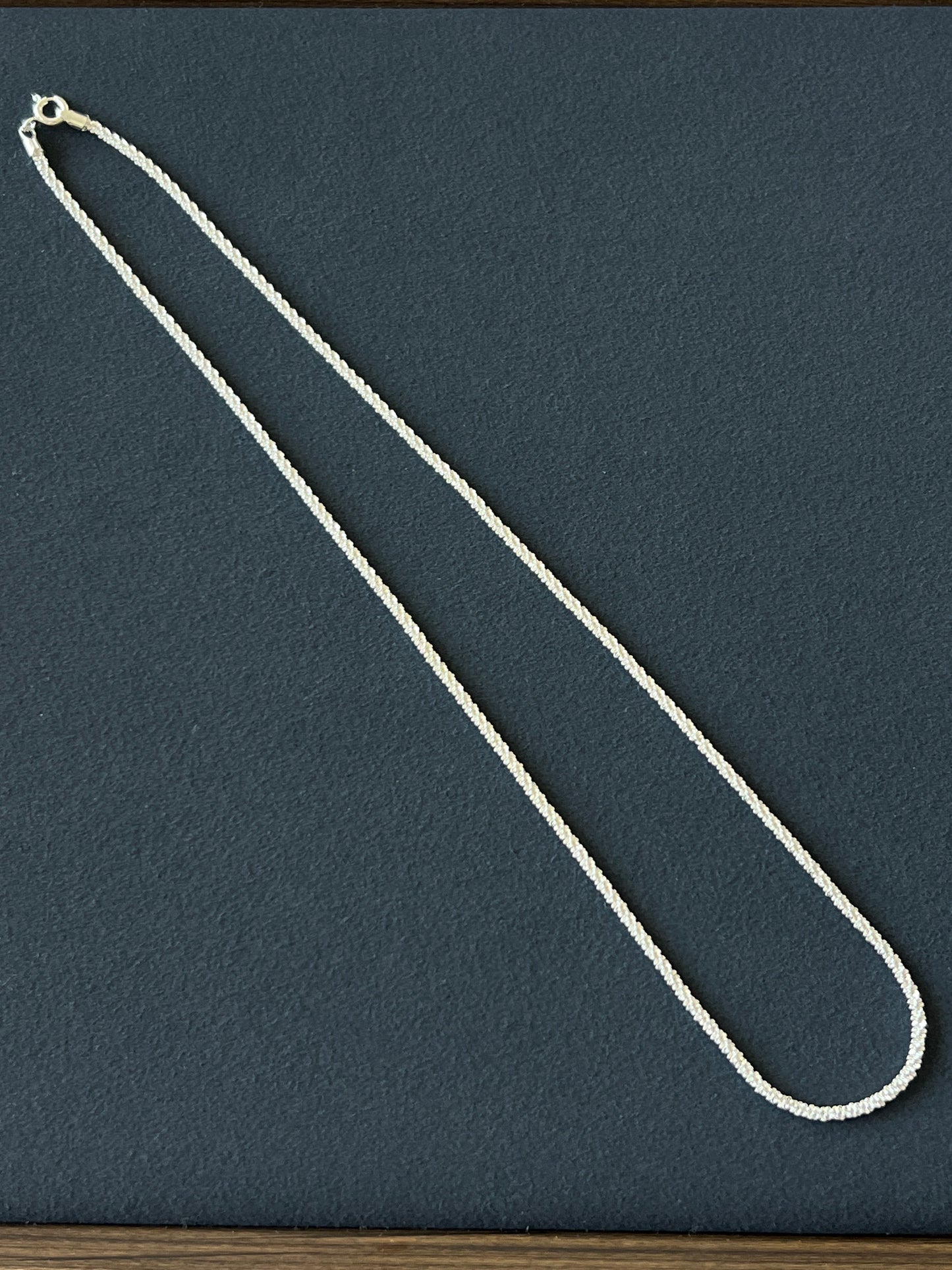 シルバー925 ネックレスチェーン 45cm 2.2mm