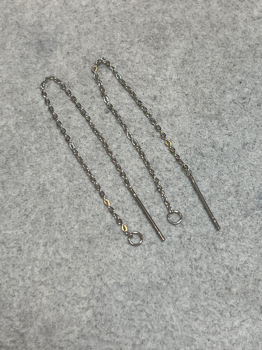 10本 アメリカンピアスチェーン ステンレススチール製 10×3.5mm