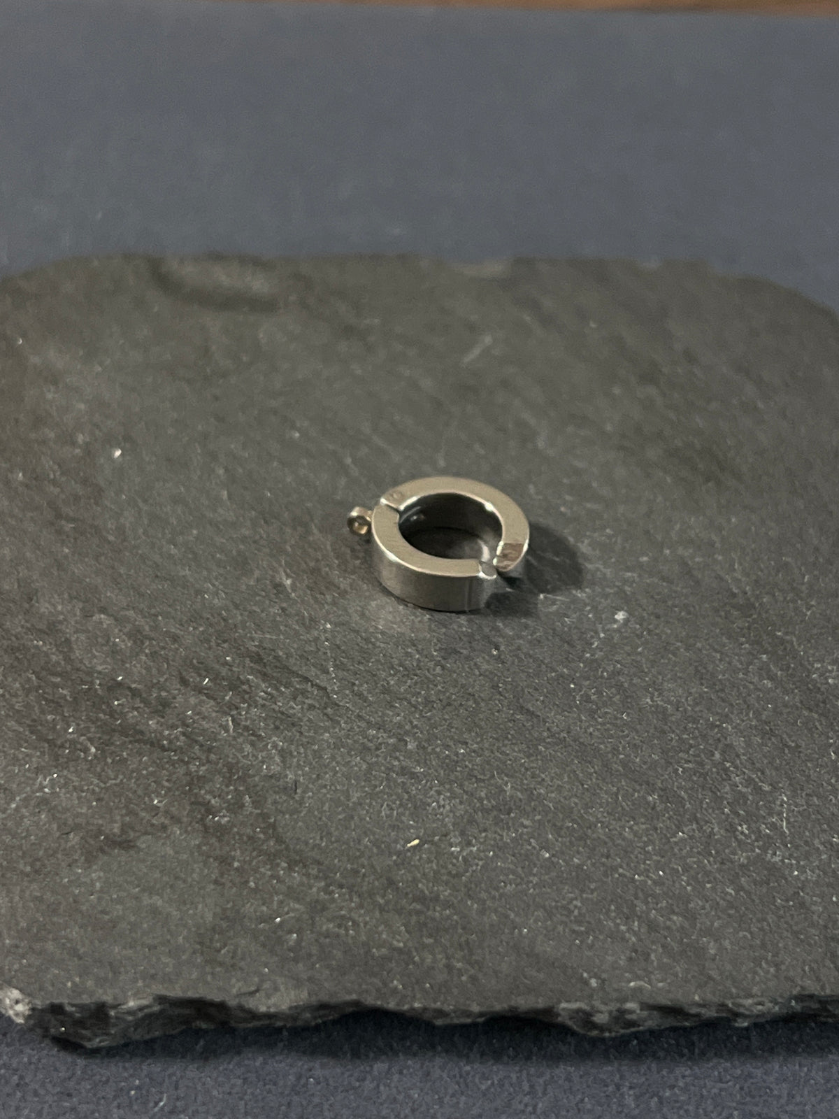 1個 イヤリングパーツ カン付き ステンレススチール 13mm カン2.5mm
