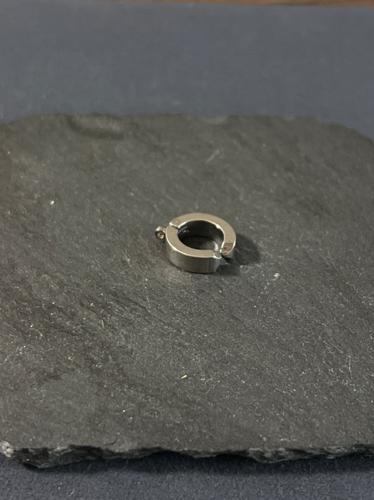 1個 イヤリングパーツ カン付き ステンレススチール 13mm カン2.5mm