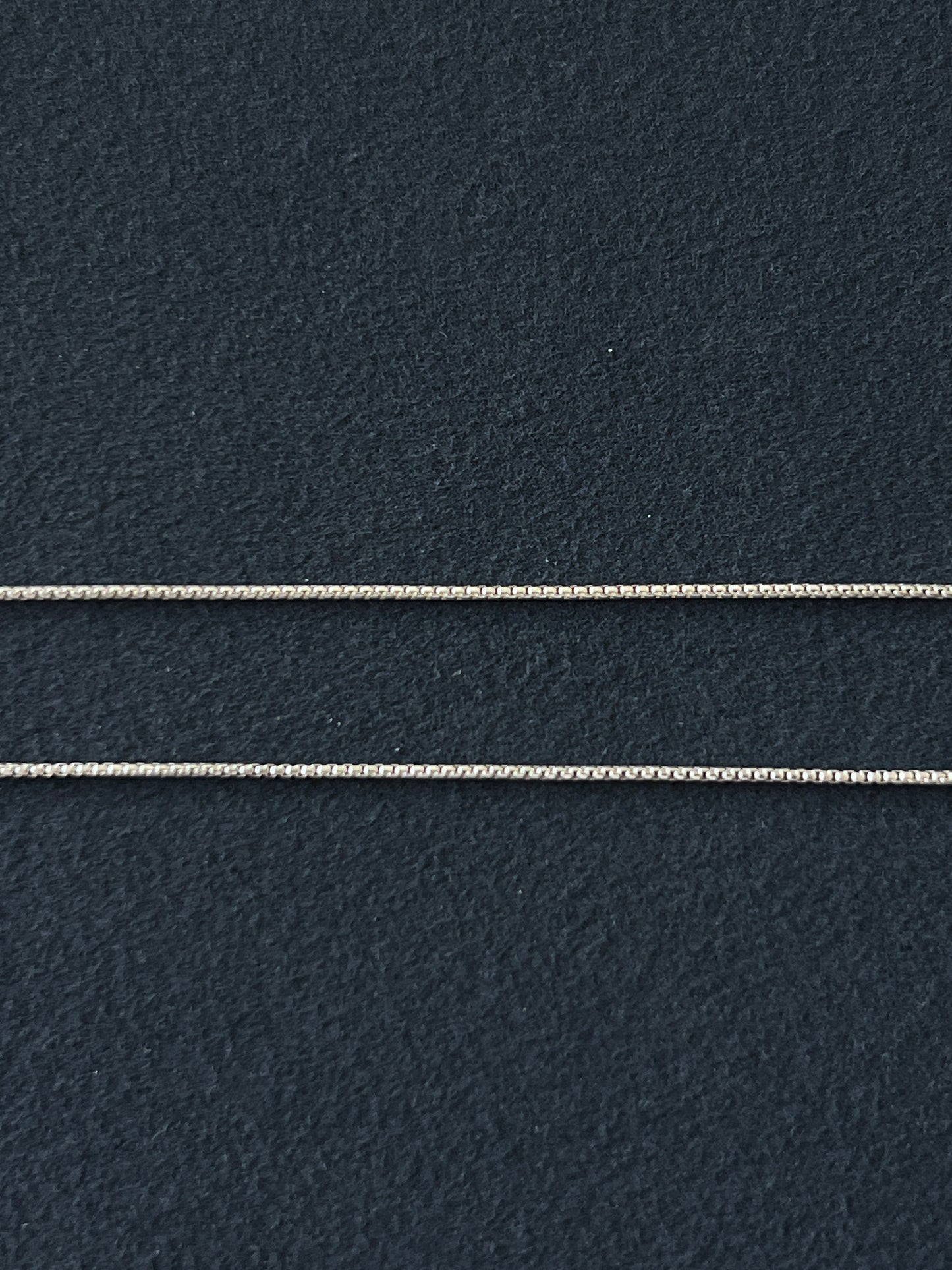 シルバー925 ネックレスチェーン 50cm 0.9mm