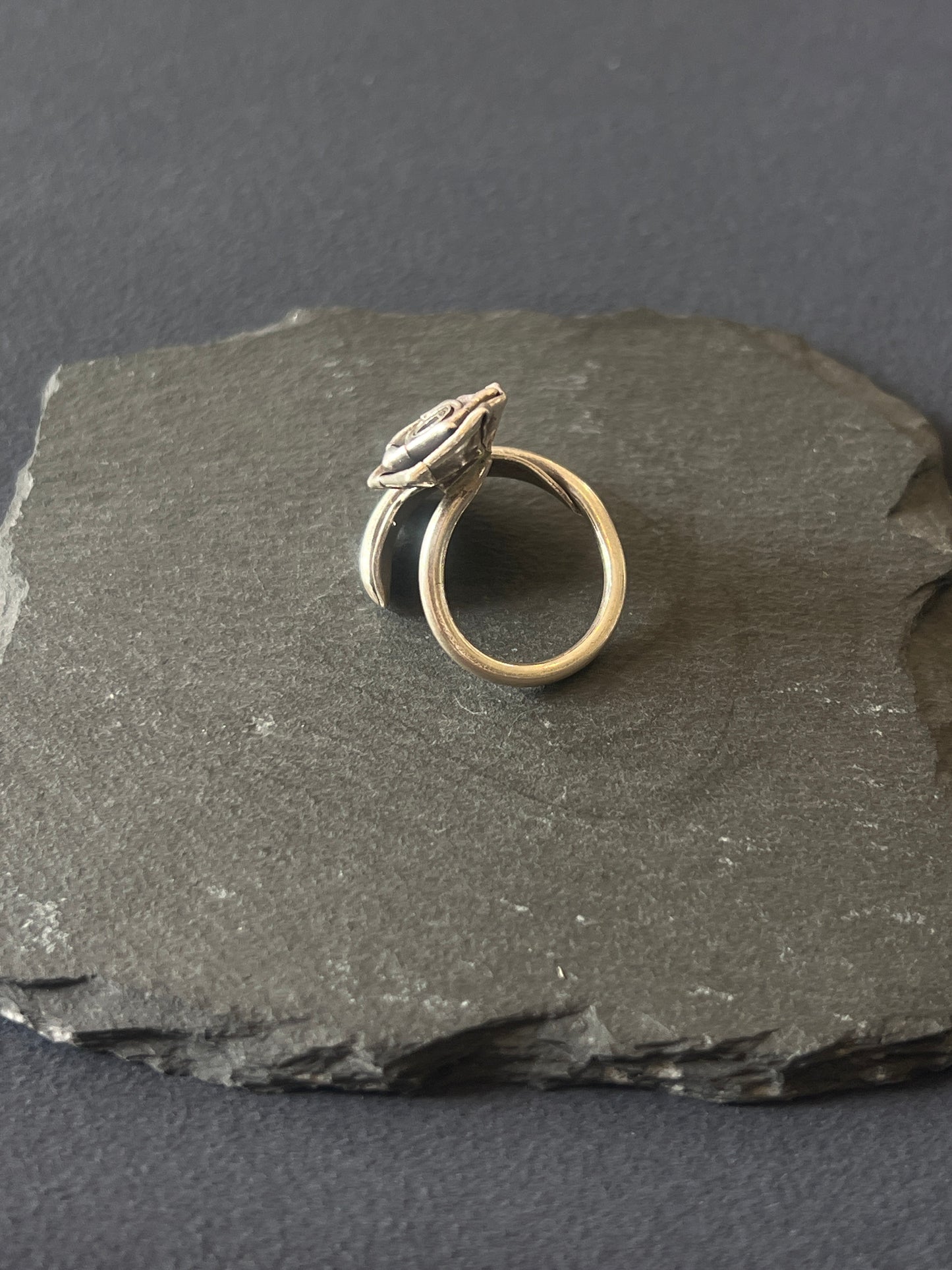 カレンシルバー リング 約31×23mm サイズ調整可