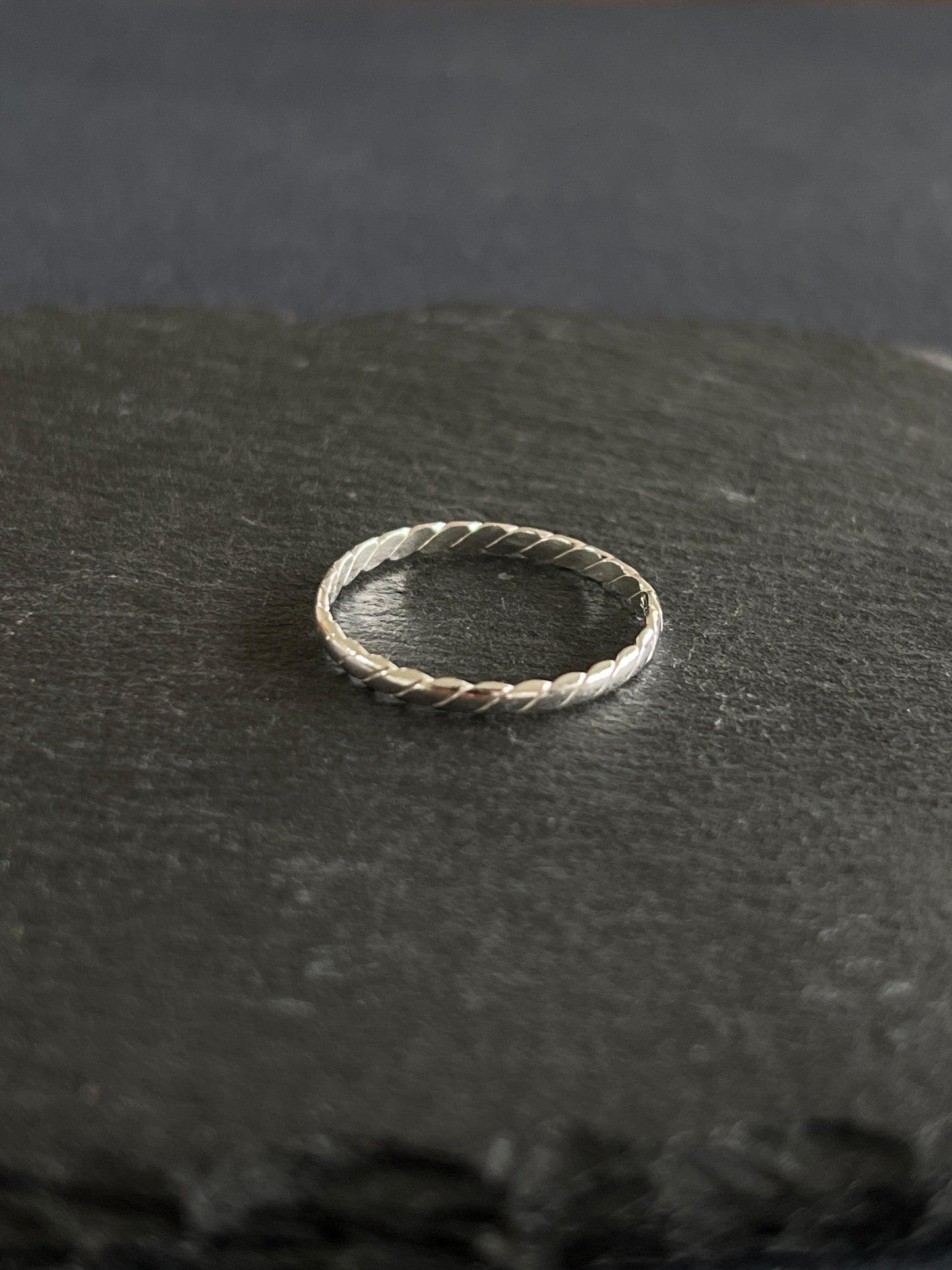 シルバー925 リング 幅2mm