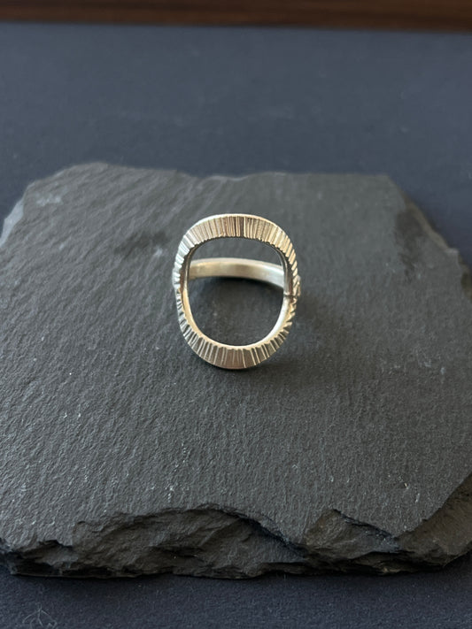 1個 カレンシルバー リング 27mm