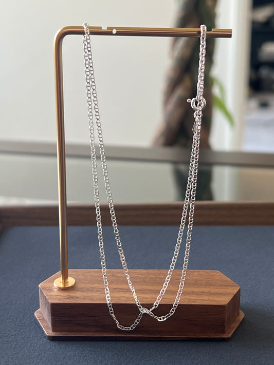シルバー925 ネックレスチェーン 40cm 45cm 1.6mm