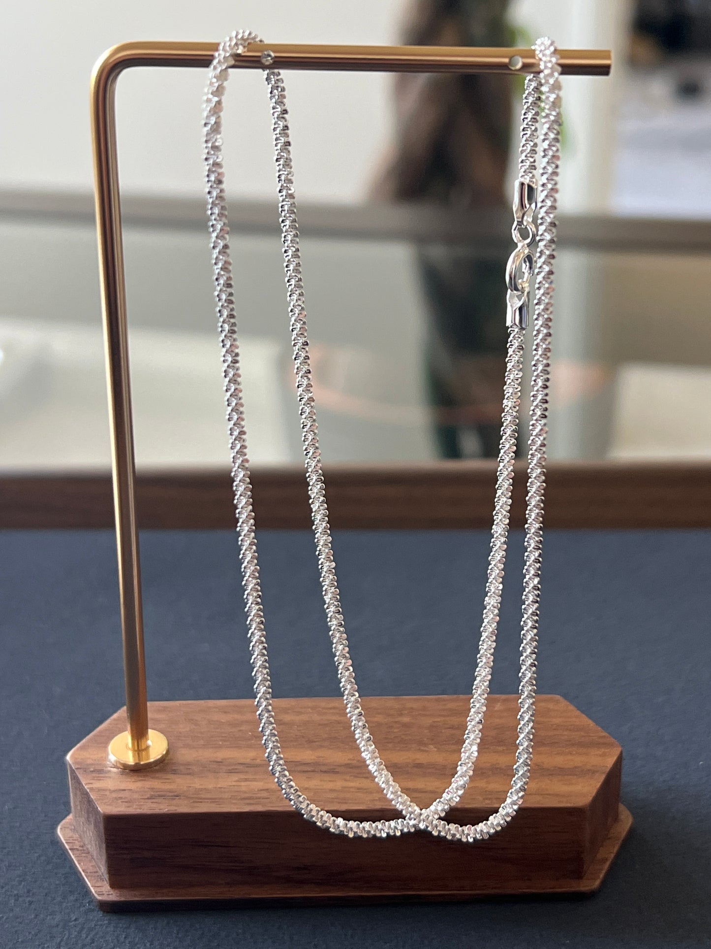 シルバー925 ネックレスチェーン 45cm 2.2mm