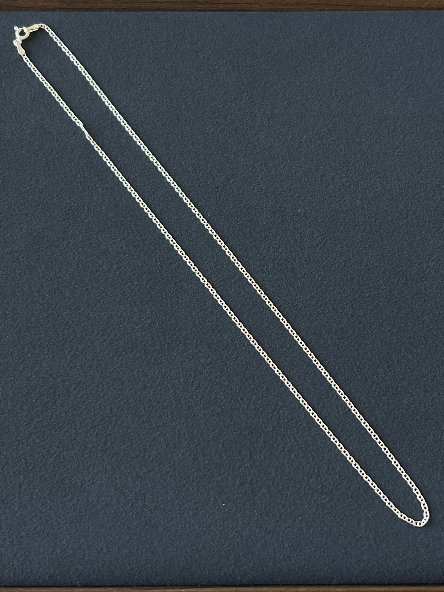 シルバー925 ネックレスチェーン 40cm 45cm 1.6mm
