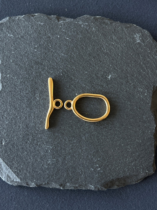 1セット マンテル ステンレススチール ゴールド 25×15mm バー28mm