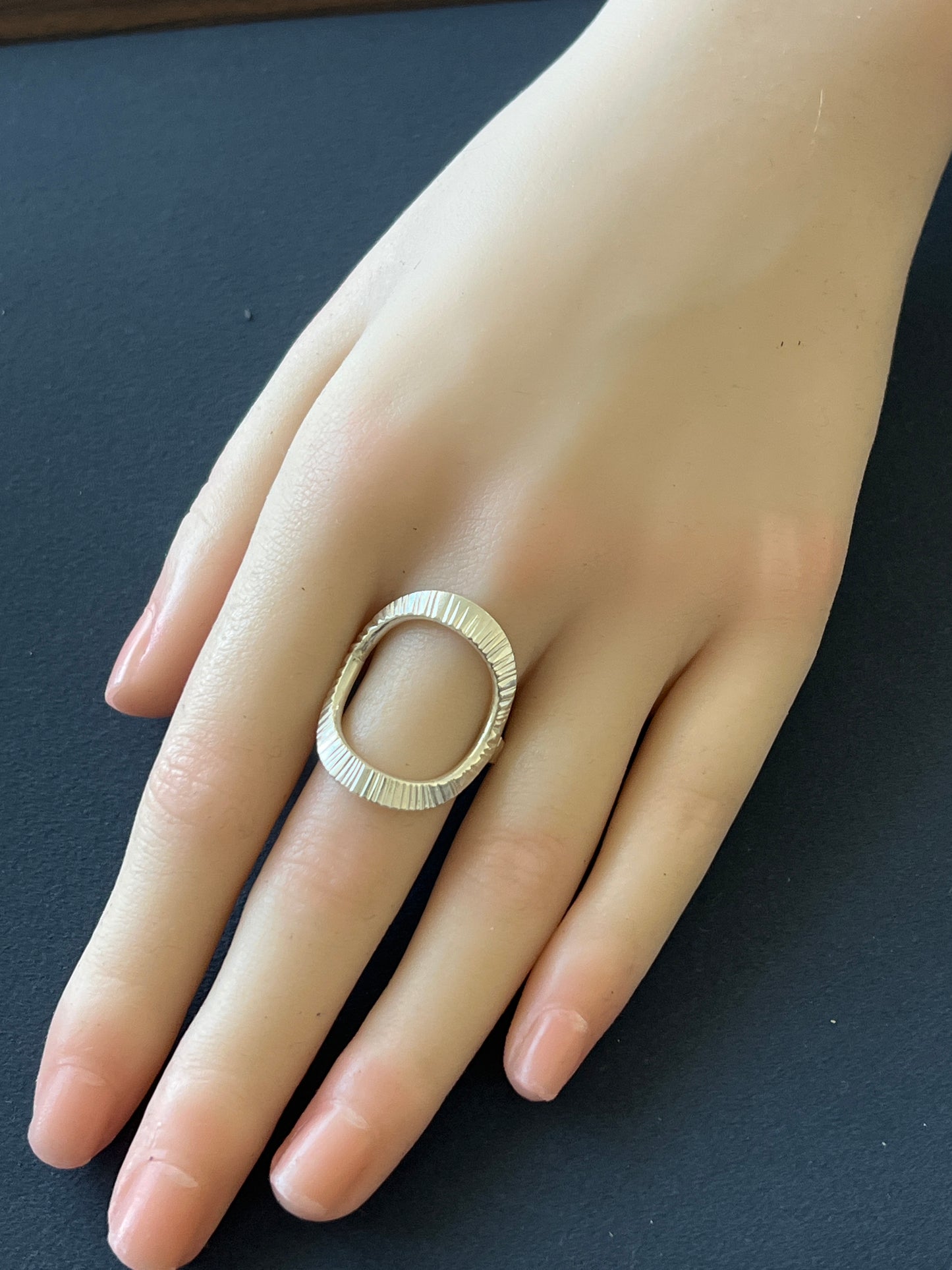 1個 カレンシルバー リング 27mm