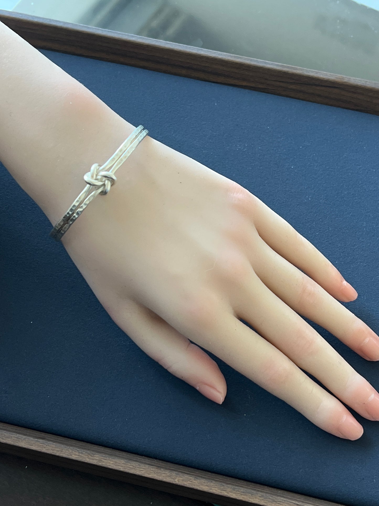 カレンシルバー バングル センター12mm 腕5.5mm