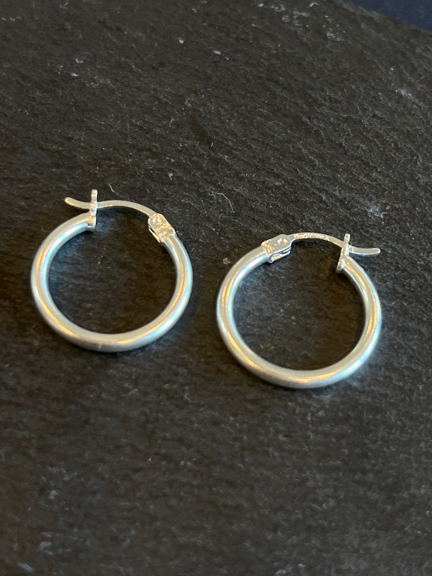 シルバー925 フープピアス メキシコ 19mm Type1