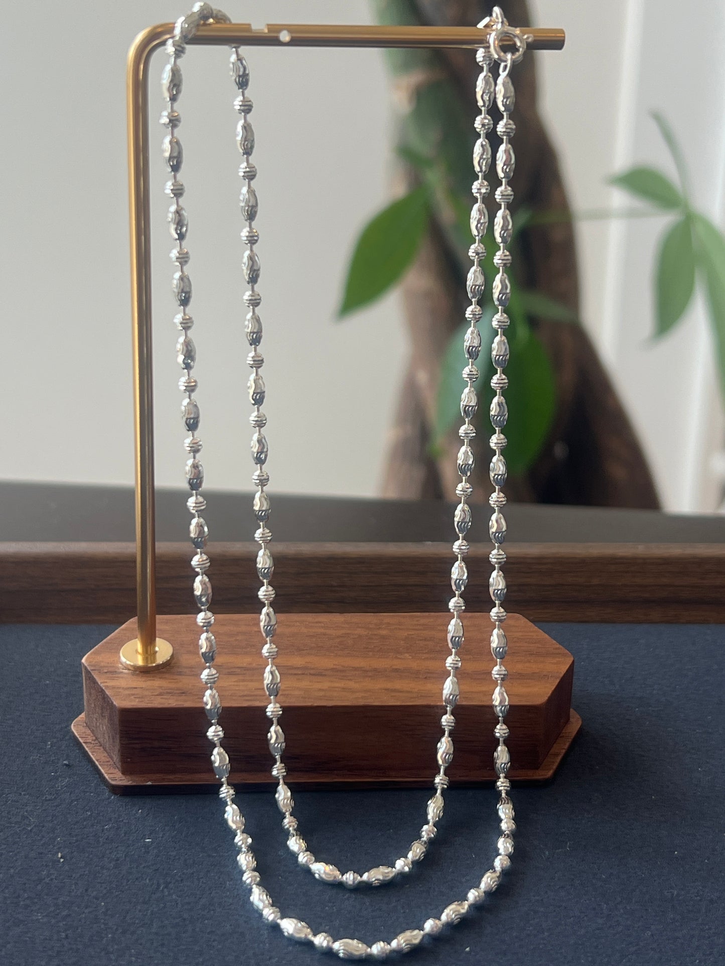シルバー925 ネックレスチェーン 約60cm  2.5mm