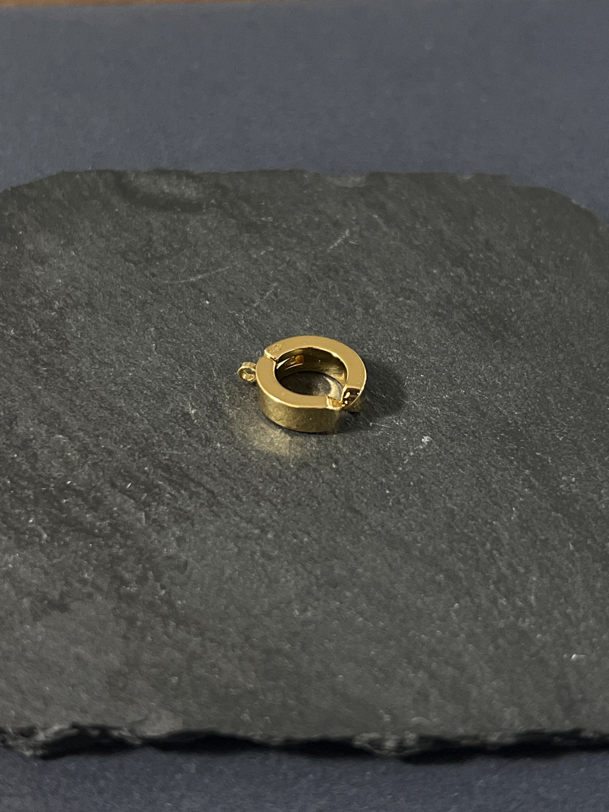 1個 イヤリングパーツ カン付き ステンレススチール ゴールド 13mm カン2.5mm
