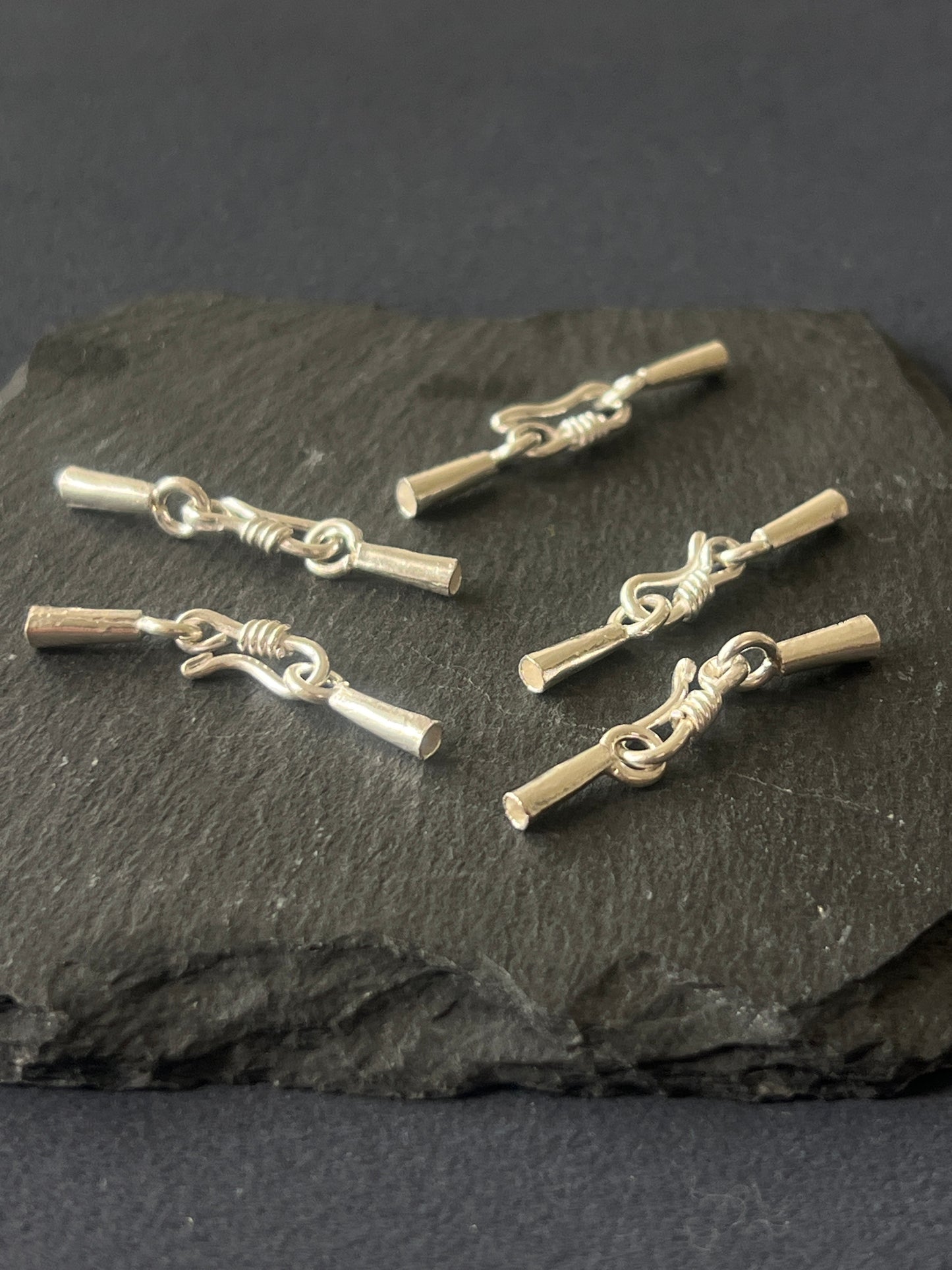 1個 カレンシルバー キャップフック キャップ13mm フック13.5mm 全長35mm 穴3mm