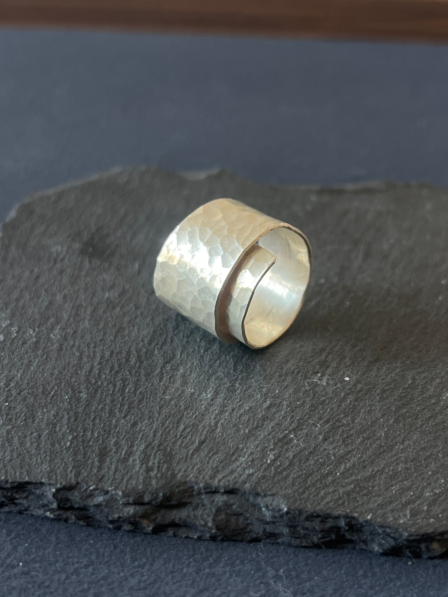 カレンシルバー リング 約18×20mm サイズ調整可