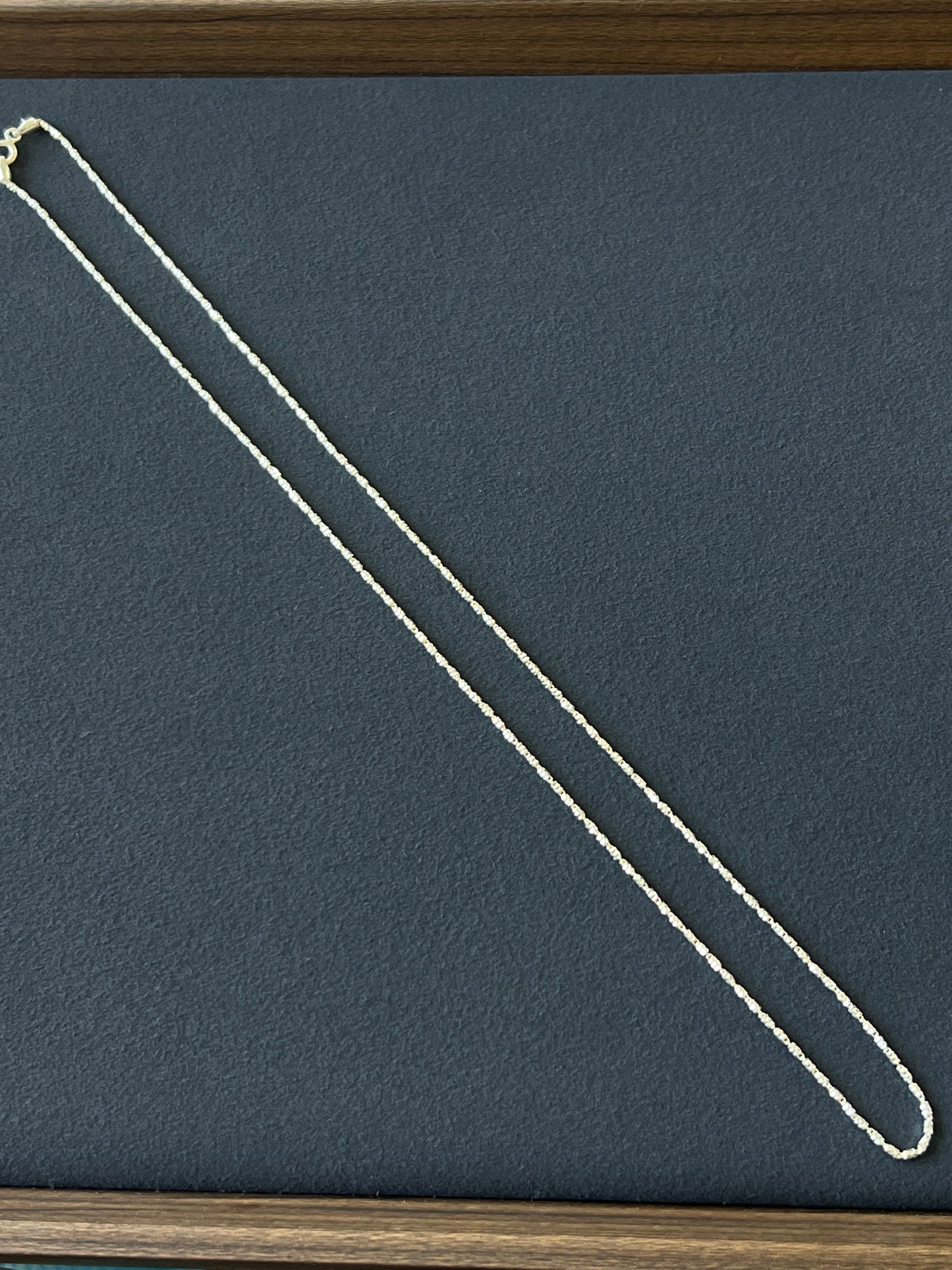 シルバー925 ネックレスチェーン 45cm 50cm 1.4mm