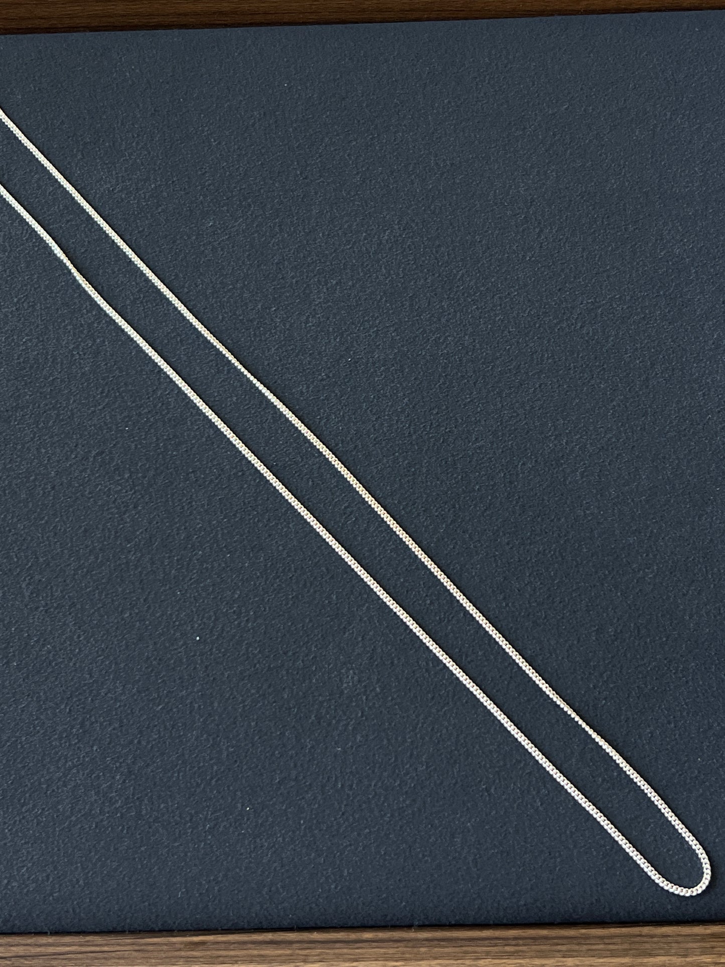 シルバー925 ネックレスチェーン 40cm 50cm 1.4mm