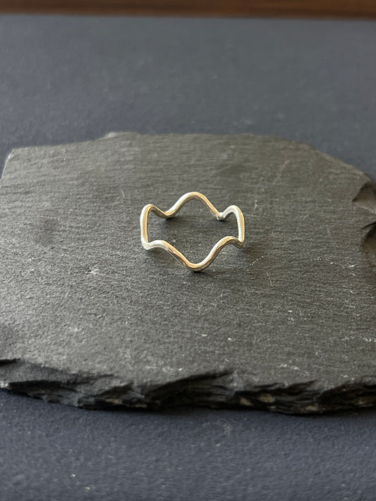 カレンシルバー リング 約22×60mm サイズ調整可
