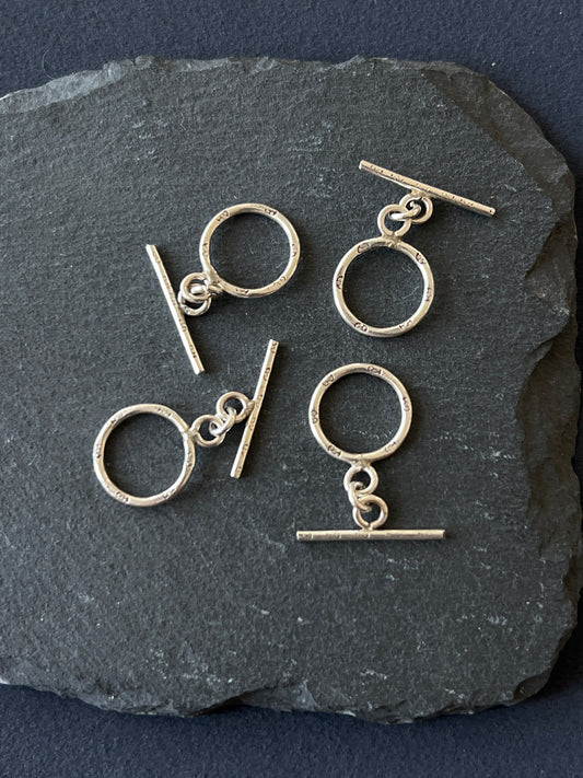 1個 カレンシルバー マンテル 丸14.5mm バー20mm